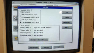 Compaq BIOS HDD config
