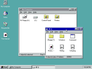 Windows 95 Explorer