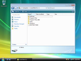 Windows Vista Explorer