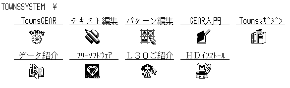Program icons in L30