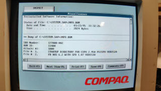 Compaq BIOS BOM