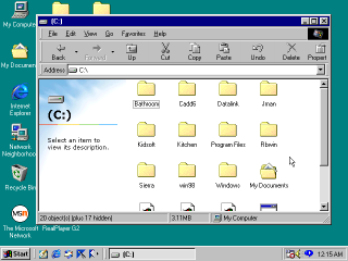 Windows 98 Explorer
