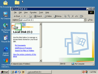 Windows ME's asinine disk warning