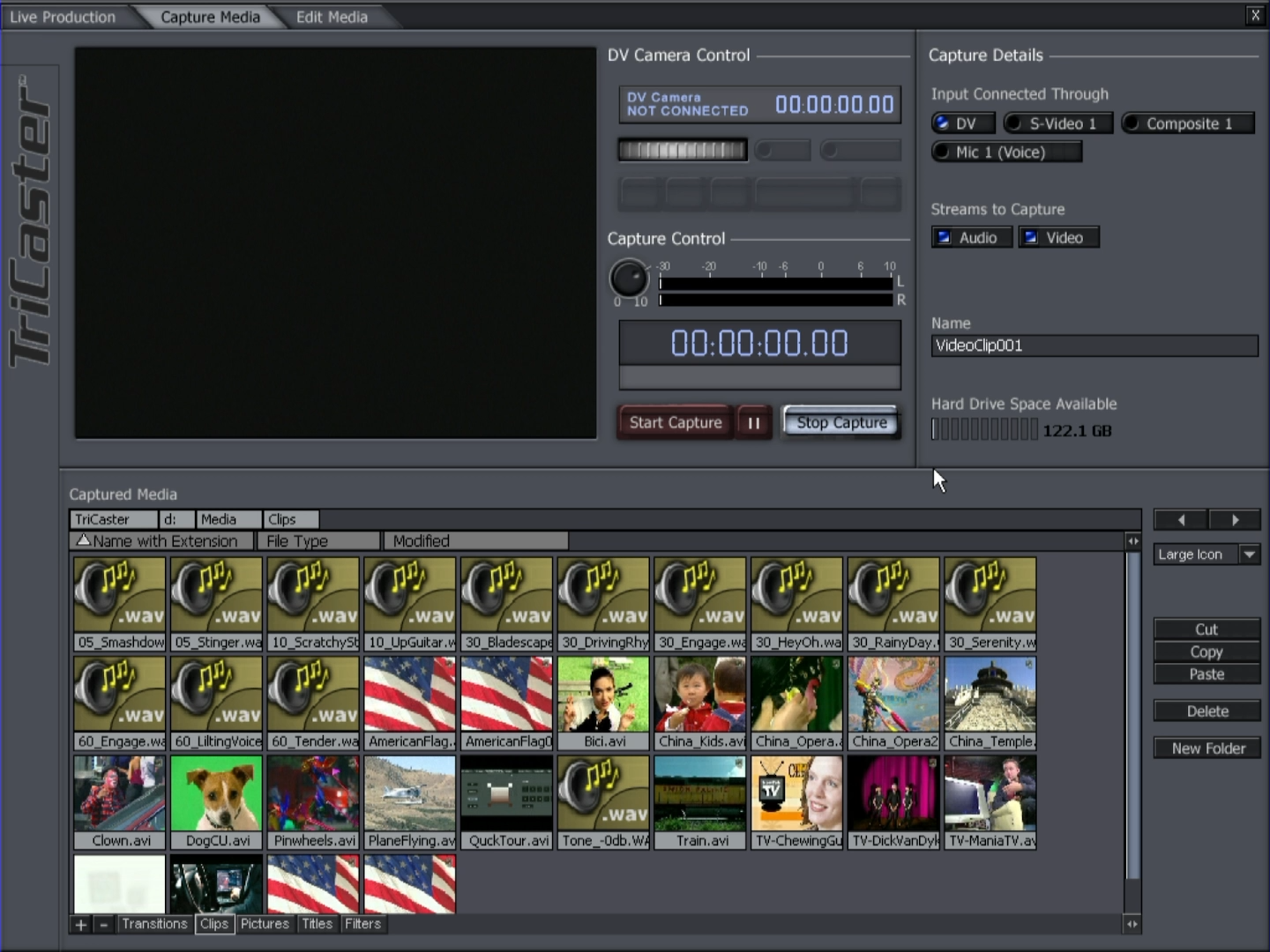 Tricaster TC-100 Screenshots | Gekk